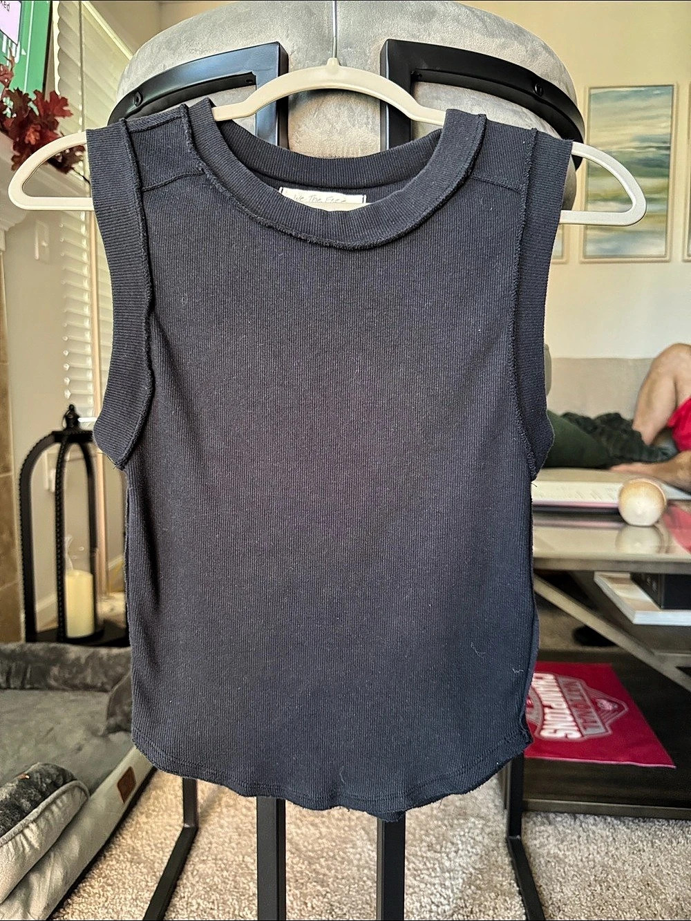 We The Free Good Luck Tank Gray Small